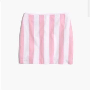 Pink and white skirt